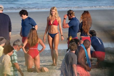 Kelly Rohrbach: Filming Scenes for Baywatch -03 - GotCeleb