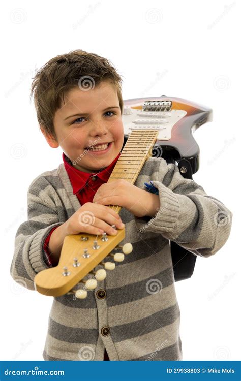 Guitar Boy Stock Photos - Image: 29938803