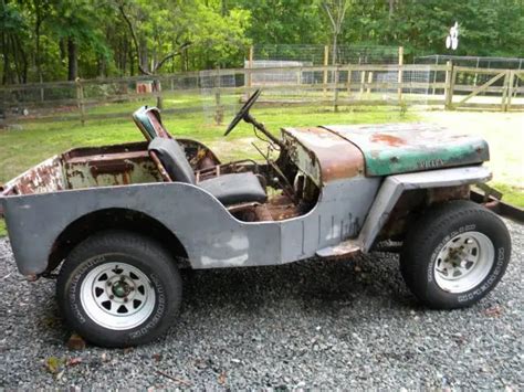 1946 willys jeep (with 1953 CJ3A parts jeep) for sale - Willys CJ2A 1946 for sale in ...