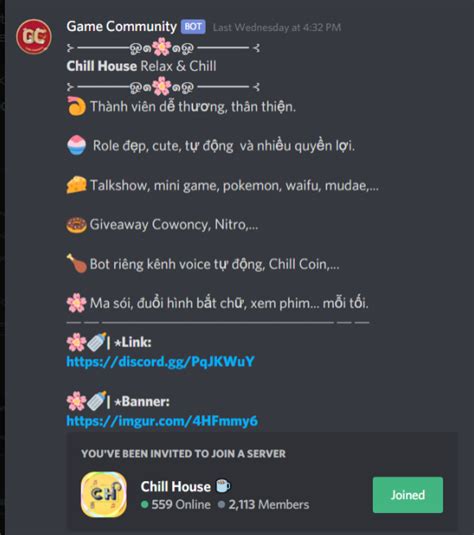 bot spamming dm and send invite link – Discord