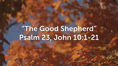 The Good Shepherd - Logos Sermons