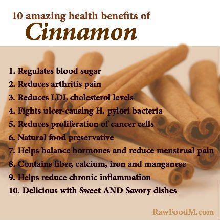 Fun Nutrition Facts - Raw Food Magazine | Nutrition facts, Cinnamon health benefits, Nutrition ...