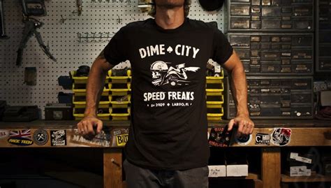 Dime City Cycles "Speed Freaks" Tee - Silodrome