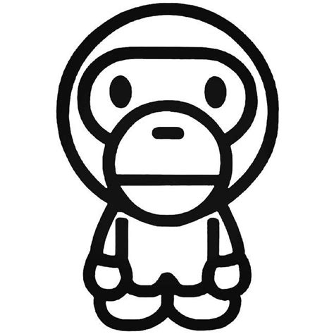 Bape Baby Milo Full Skateboard Decal Sticker – Decalfly