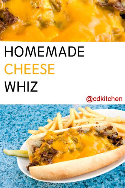 Homemade Cheese Whiz Copycat Recipe | CDKitchen.com