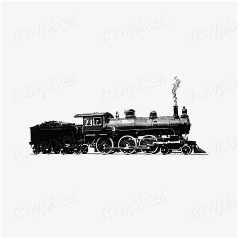 Steam engine train illustration vector | Premium Vector Illustration ...