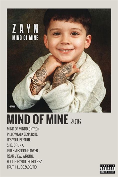 Zayn Malik Mind Of Mine - Zayn Malik S Album Cover Looks Um More Than A ...