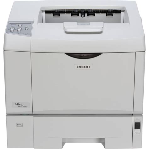 Ricoh Aficio SP 4210N Monochrome Laser Printer 406632 B&H Photo