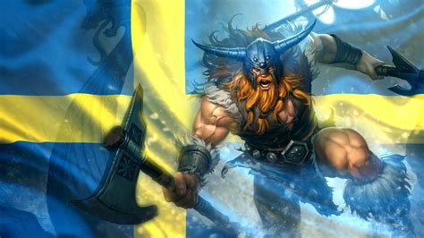 SWEDEN: THE DE-BALLING OF THE VIKINGS | Swedish flag, Vikings, Flag