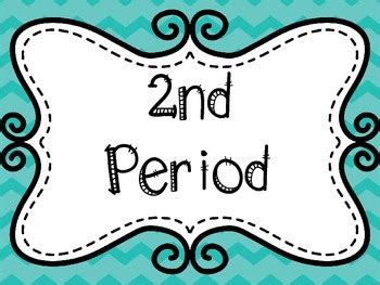 Class Period Labels by Thrifty Teacher Plans | TPT