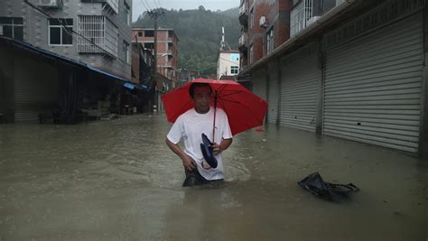 At least 22 dead or missing as typhoon weakens over China