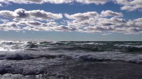 Lake Michigan Waves - YouTube