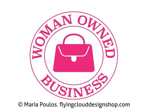 Woman Owned Business Logo | Download Vector Art | Business logo, ? logo, Logo design