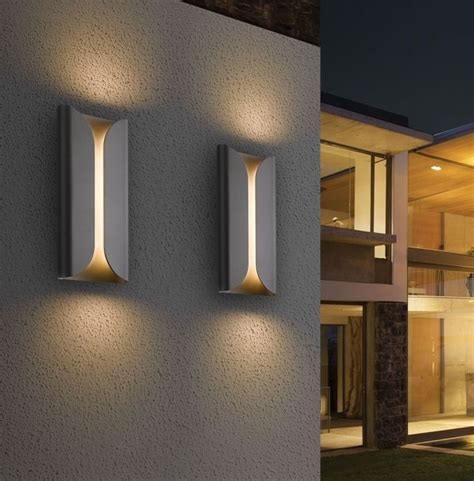 The 10 Best Collection of Contemporary Outdoor Wall Lighting Fixtures