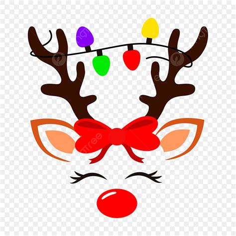 Reindeer Clipart Reindeer Christmas PNG Reindeer Face PNG ...