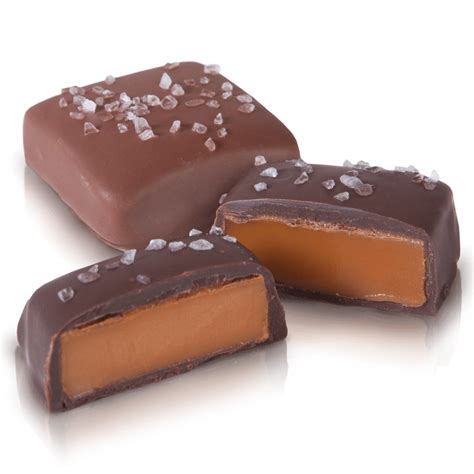 Sea Salt Caramels Dark Chocolate by Abdallah Candies