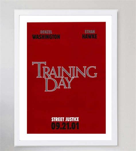 Training Day Movie Poster For Sale - Mystery and Suspense Movie Poster