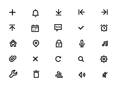 Apple Watch Icons by Scott Lewis for Iconfinder on Dribbble