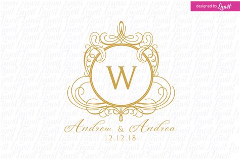 Modern Wedding Logo | Creative Logo Templates ~ Creative Market