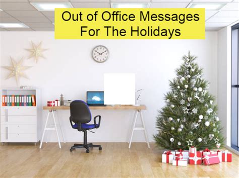 Out Of Office Message For The Holidays: Examples And Tips