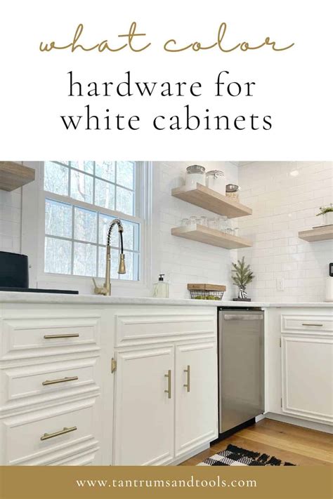 White Shaker Kitchen Cabinet Hardware Ideas - Kutolom