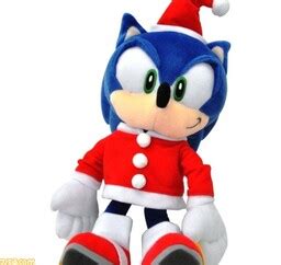 Sonic the Hedgehog - Super Jumbo Plush - Christmas Sonic (SEGA) — MyFigureCollection.net