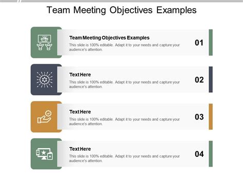 Team Meeting Objectives Examples Ppt Powerpoint Presentation ...