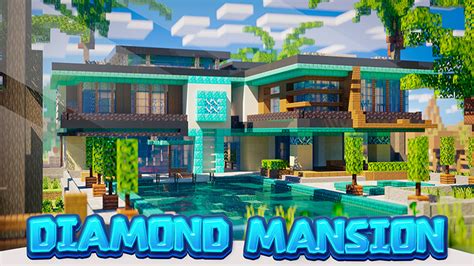 Diamond Mansion in Minecraft Marketplace | Minecraft