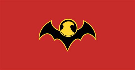 Red Robin Bat Logo - Red Robin Logo - Pillow | TeePublic