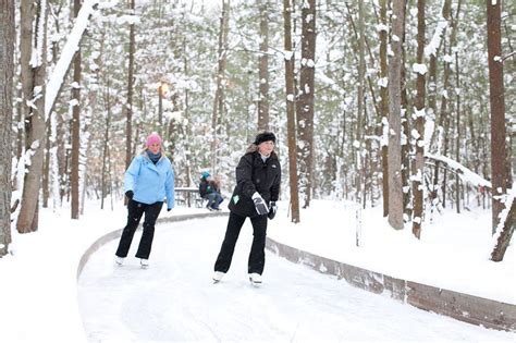 Muskegon Winter Sports Complex In Michigan Has Ice Skating Trail