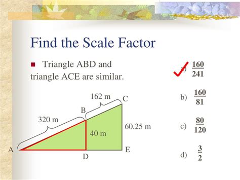 Scale Factor Map