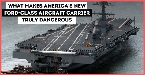 Video: What Makes America's USS Gerald R Ford Aircraft Carrier Truly ...