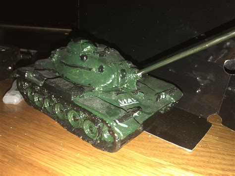 M60 Patton Anyone? (Took roughly 2hrs to paint this thing) : r ...