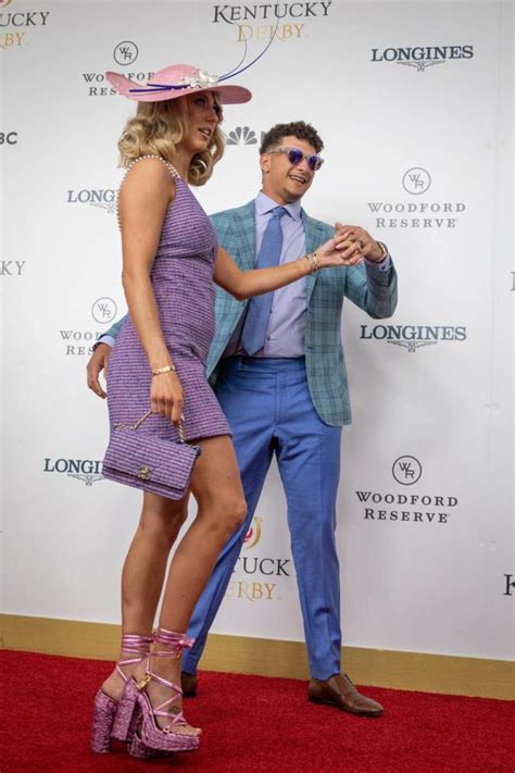 Plaid and pearls: Patrick and Brittany Mahomes walk the red carpet at Kentucky Derby