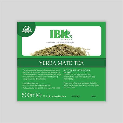 Yerba Mate Tea Drink (10) – IBK's Kitchen