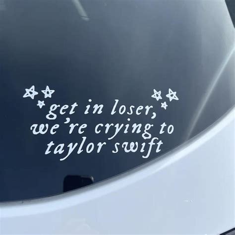 Taylor swift car stickers! These stickers are easily... - Depop