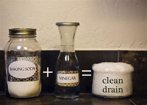 How to Unclog a Drain with Baking Soda and Vinegar | Crunchy Betty