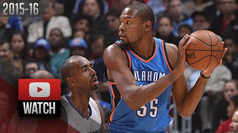 Kevin Durant Full Highlights at Clippers (2015.12.21) - 24 Pts, 9 Reb ...