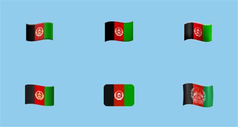 🇦🇫 Flag: Afghanistan on Apple iOS 6.0