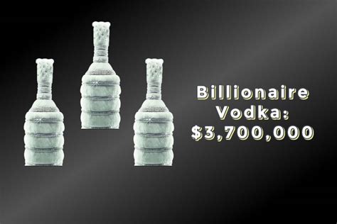 The 10 Most Expensive Vodka Bottles Ever Sold