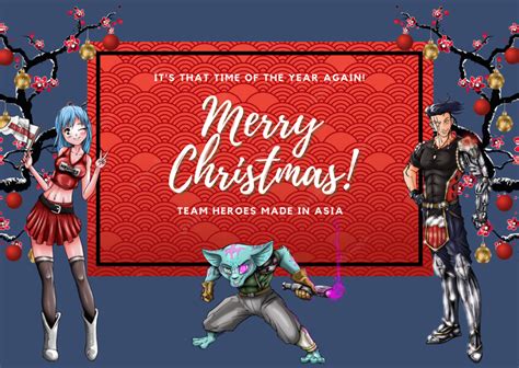 Merry Christmas and a Happy New Year! | Heroes Made in Asia