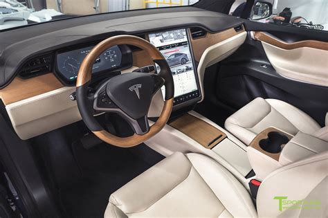 Custom Tesla Model X Interior - T Sportline - Tesla Model S, 3, X & Y Accessories