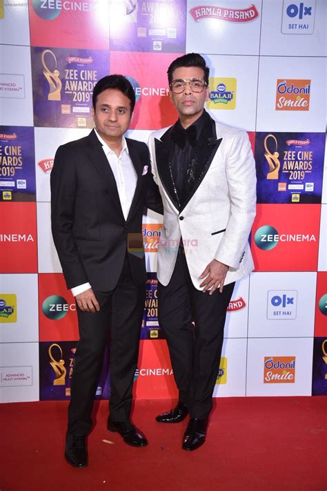 Karan Johar at Zee cine awards red carpet on 19th March 2019 / Karan ...