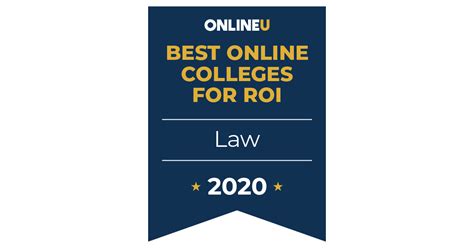 Best Online Law Schools - OnlineU