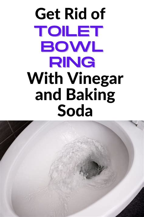 Get rid of toilet bowl ring with vinegar and baking soda - Tidy Habits ...