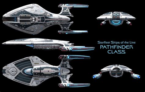 Pathfinder Class Starship - High Resolution by Enethrin on DeviantArt