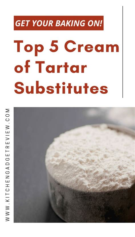 Top 5 Cream of Tartar Substitutes | Cream of tartar recipe, Cream of tartar substitute, Cream of ...