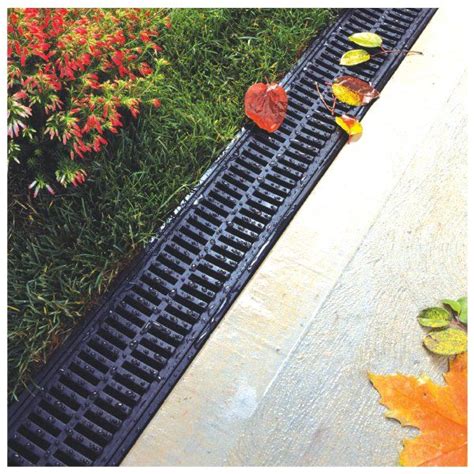 Trench Drain | Trench drain, Yard drainage, Backyard drainage