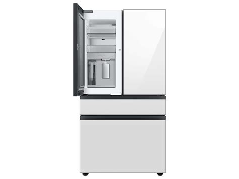 Bespoke 4-Door French Door Smart Refrigerator, White (23 cu. ft.) | Samsung US