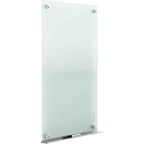 Quartet® Infinity™ Glass Unframed Non-Magnetic Dry-Erase Whiteboard, 96" x 48", Frosted White ...